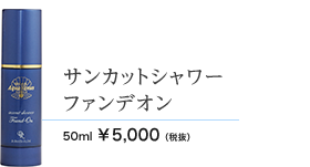 サンカットシャワーファンデオン　50ml 5000円