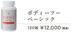 ボディーツー ベーシック12,000円(税抜) /120粒